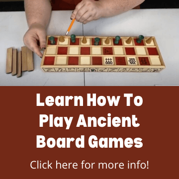 Learn how to play ancient board games. Click here for more info.